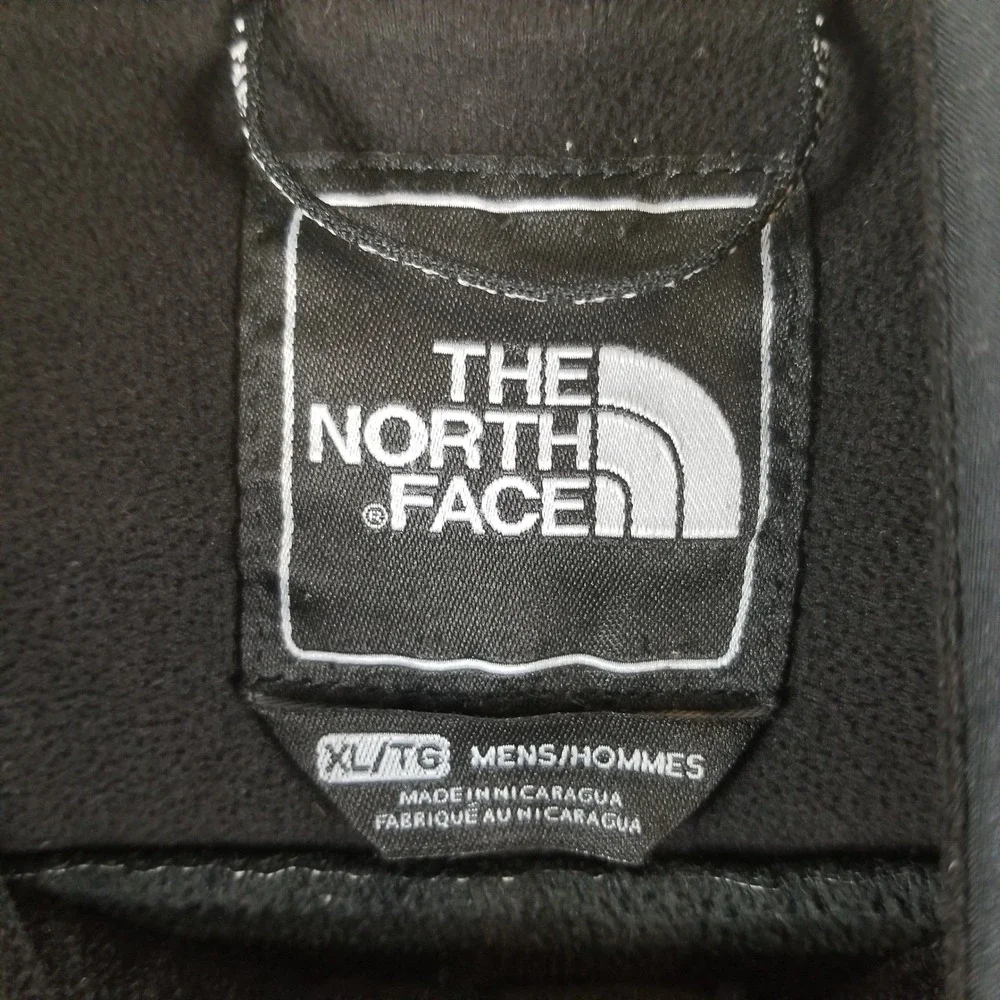 The North Face Softshell Jacket Mens XL Black Full Zip Apex Bionic Coat
